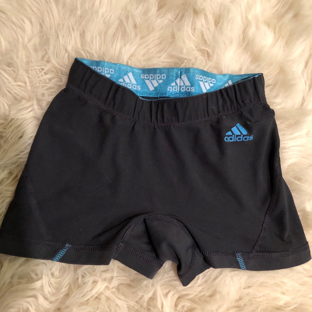 Adidas Blue Compression Shorts